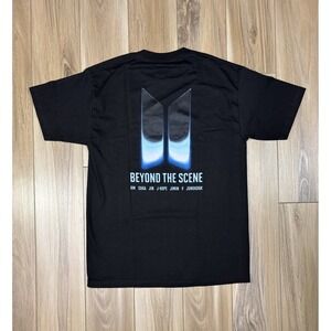 NWT BTS World Tour Beyond The Scene Black T-Shirt Kpop Merch Size M/L